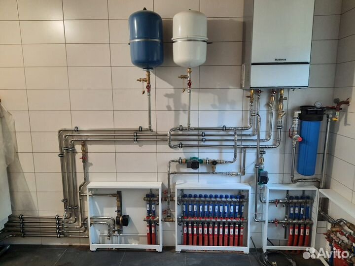 Монтаж системы отопления