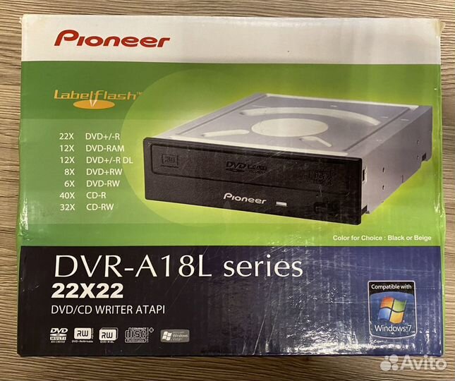 Привод DVD+/RW Pioneer для компьютера