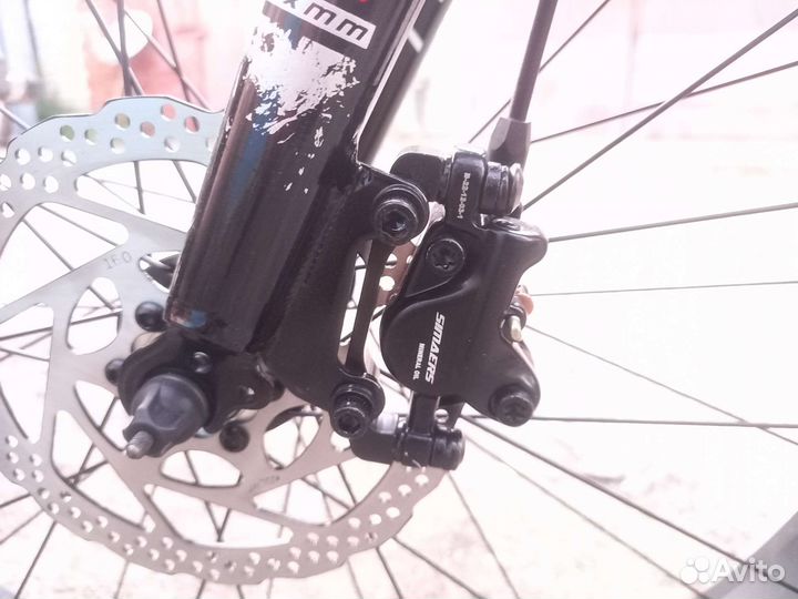 Фетбайк очень легкий на гидравлике