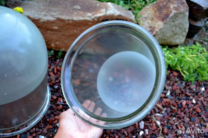 Плафон уличного фонаря толстостенный