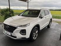 Hyundai Santa Fe 2.2 AT, 2019, 83 400 км, с пробегом, цена 3 690 000 руб.