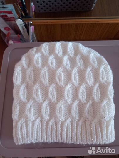 Шапка вязанная женская