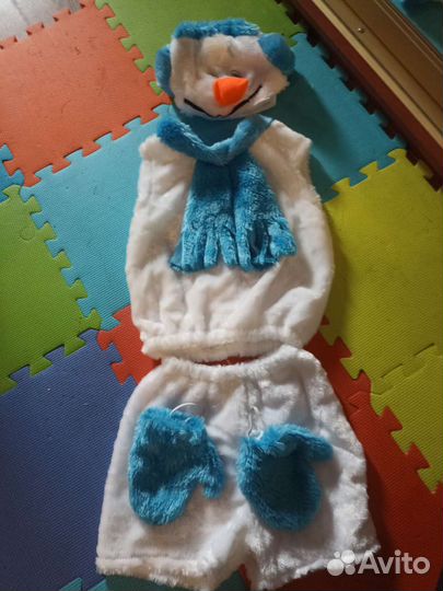 Костюм снеговика 3-5 лет