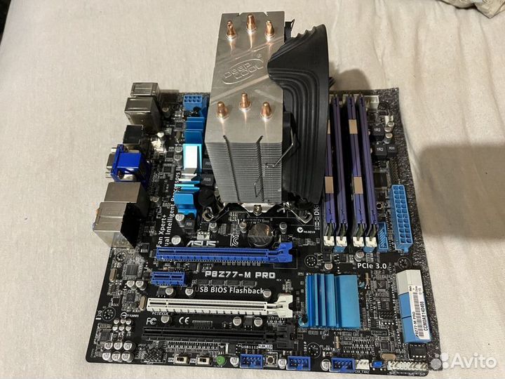 I7-3770k + asus P8Z77-M PRO + 12Gb озу