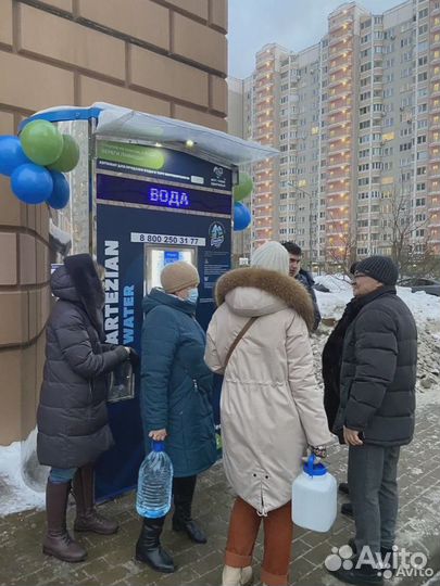Франшиза - продажа питьевой воды через автомат