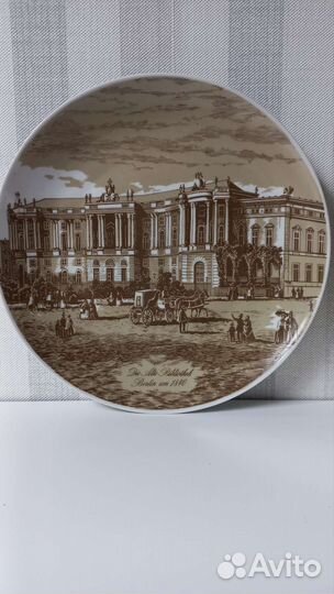 Декоративная тарелка Jlmenau гдр