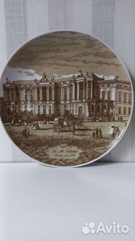 Декоративная тарелка Jlmenau гдр