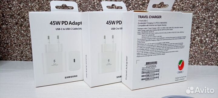 Зарядное устройство samsung 45W 5A