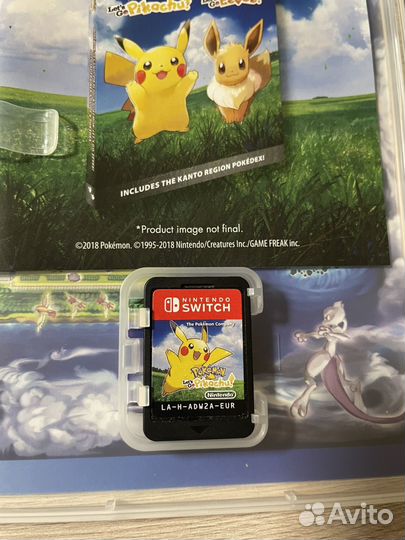 Pokemon let's go Pikachu Nintendo switch