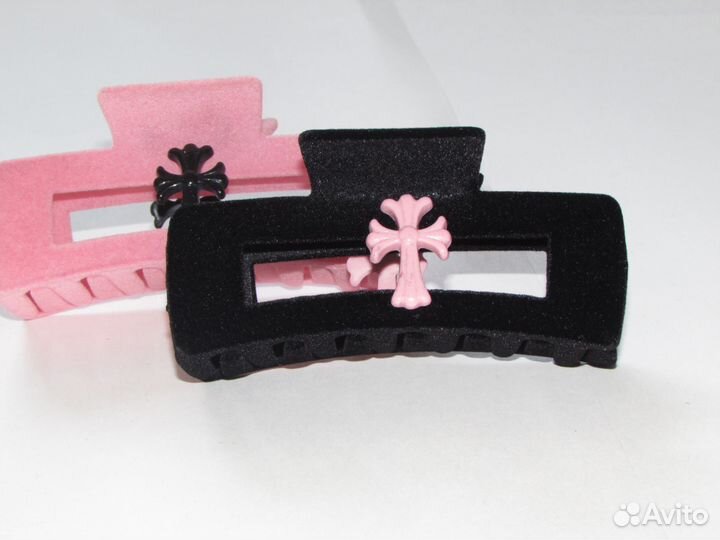 Заколка chrome hearts