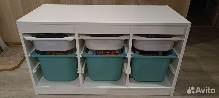 Труфаст - Комбинация для хранения + контейнеры