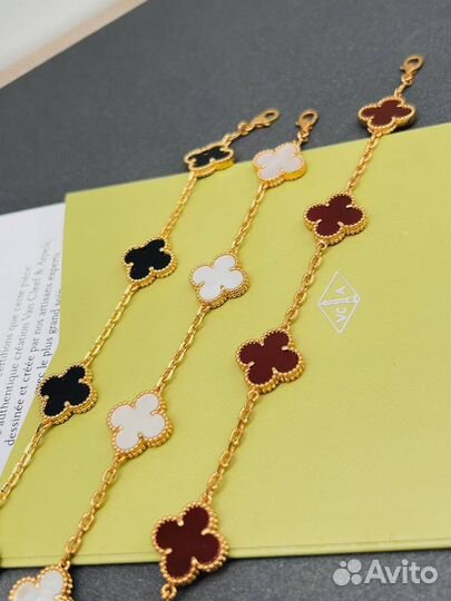 Кулон Серьги Браслет Van Cleef