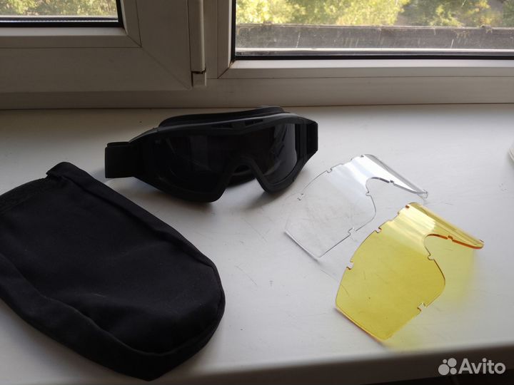 Тактические очки противоосколочные новые