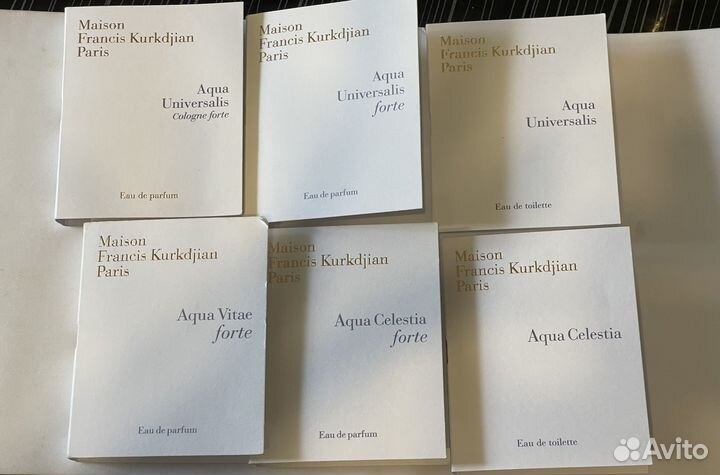 Maison francis kurkdjian фирменные пробники