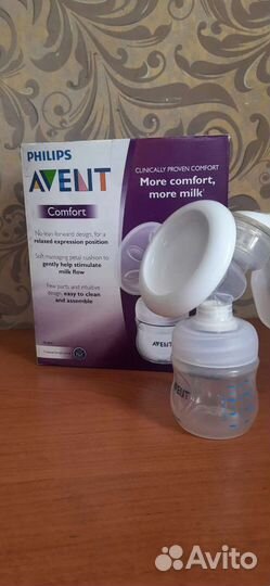 Молокоотсос Philips Avent scf330, соска, пакеты