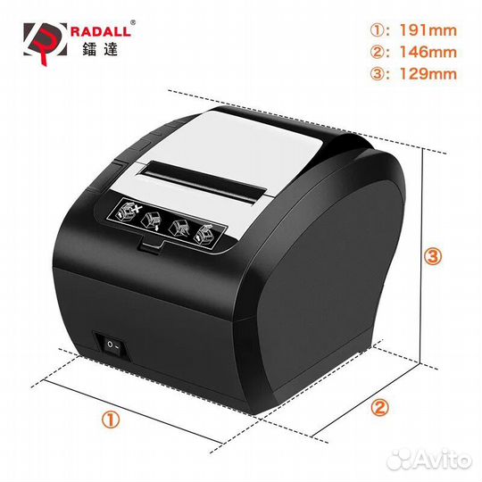 Принтер для чеков rd-306ls