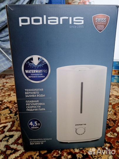 Увлажнитель воздуха у/з puh 5003 tf Polaris