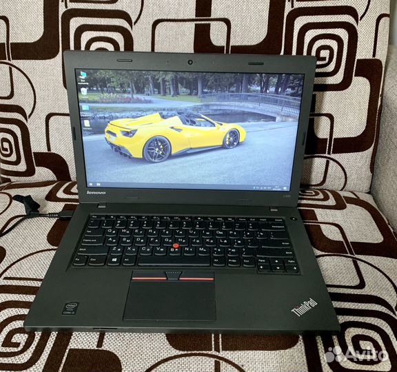 Ноутбук Lenovo thinkpad L450 i3-5005u c SSD и 16Гб