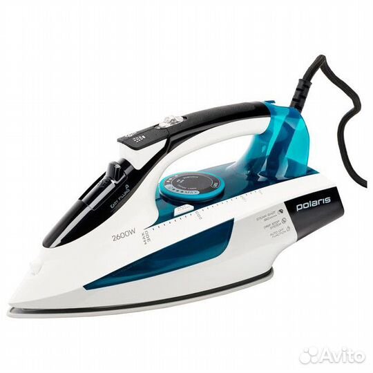 Утюг polaris PIR 2695AK 2600Вт 190г/мин керамика б