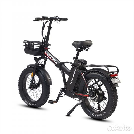 Электровелосипед white siberia slav PRO 1000W