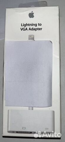 Переходник оригинал Apple lightning VGA Adaptor