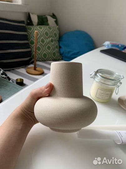 Свечи, подсвечники, ваза H&M home