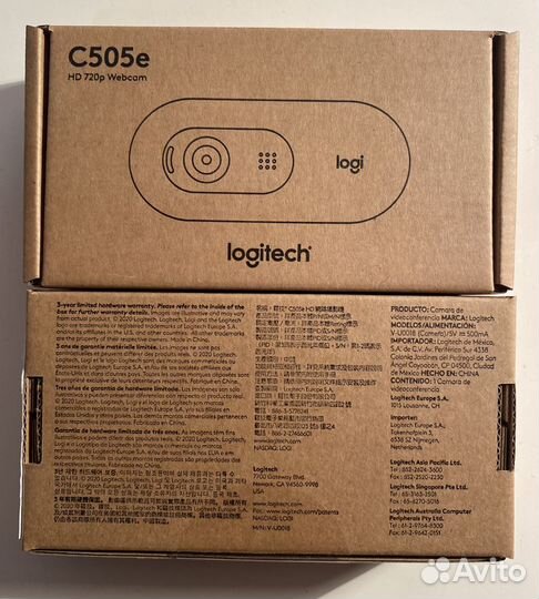 Веб-камера Logitech C505e