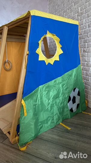 Детский спортивно-игровой комплекс + прыгунки