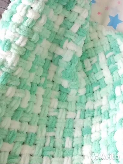 Плед детский плюшевый