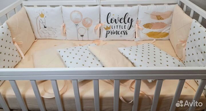 Бортики в детскую кроватку