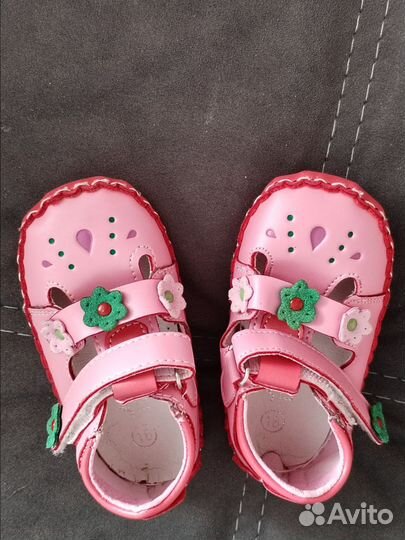 Туфельки на первый шаг для девочки