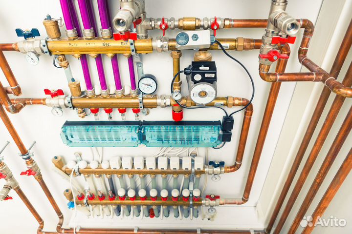 Монтаж: отопление, водоснабжение, водоотведение