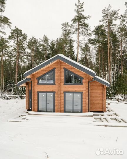 Отделка дома/сайдингом/блок хаус/отделка фасада