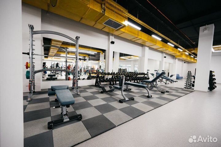 Абонемент в фитнес-зал атлетик