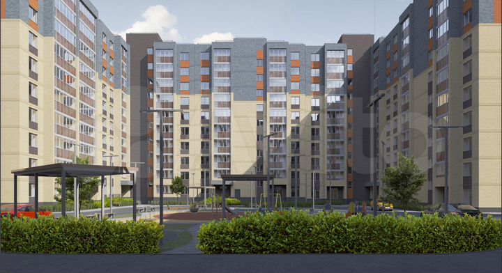 2-к. квартира, 51,7 м², 2/10 эт.