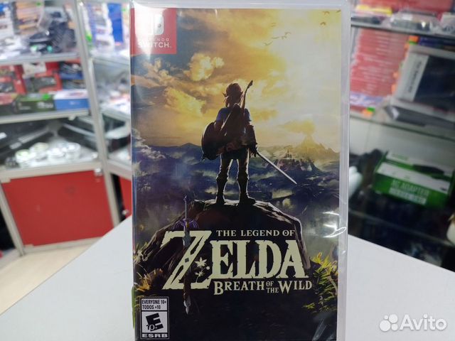 Zelda breath of the wild Switch купить в Москве | Электроника | Авито