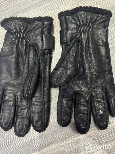 Мужские кожаные перчатки