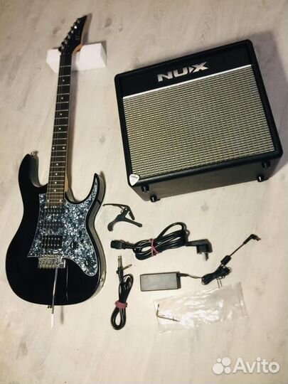 Электрогитара с комбиком