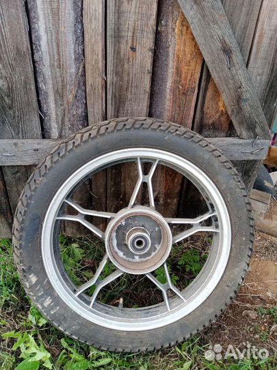 Заднее колесо на мопед ямасаки кобра