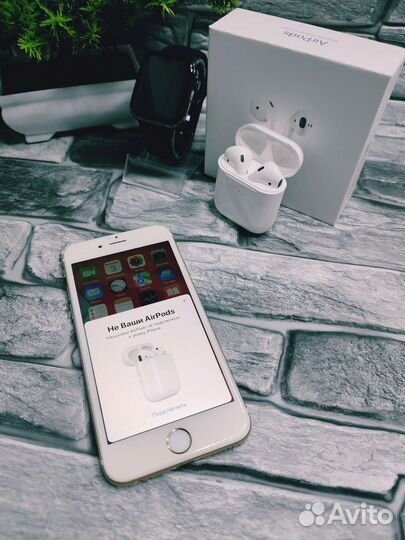 Airpods 2 Luxe iOS 16 Новые с Гарантией