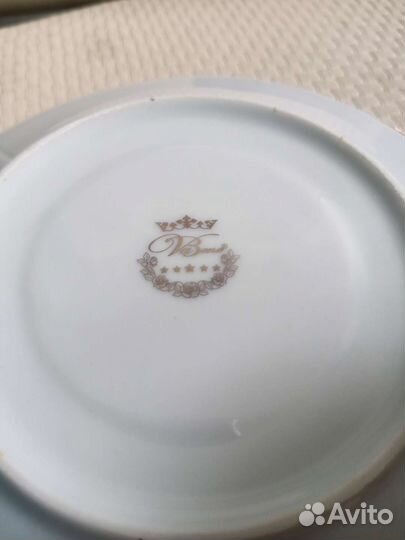 Чайный набор, чайная пара 2 шт, чашка с блюдцем