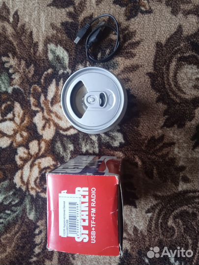 Аудио-колонка банка. micro SD/USB