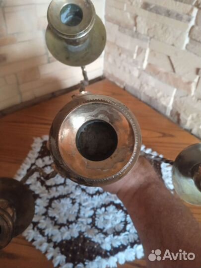 Подсвечник бронза СССР