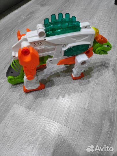Трансформер динобот пистолет