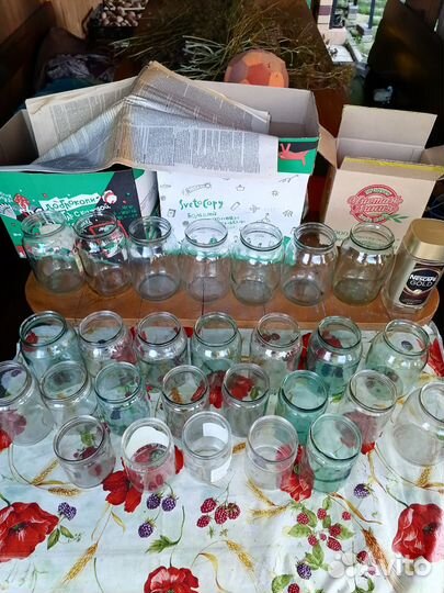 Банки стеклянные