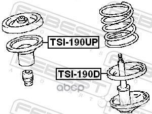 Проставка пружины нижняя TSI190D Febest