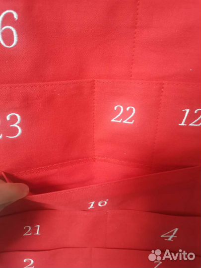 Адвент календарь Clarins без наполнения