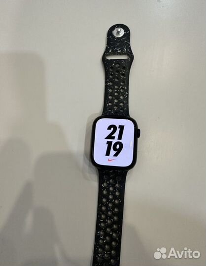 Часы apple watch 9 45 mm midnight