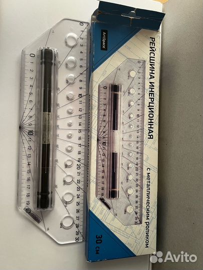 Тубус, рейсшина,бумага А3 - Комплект для черчения