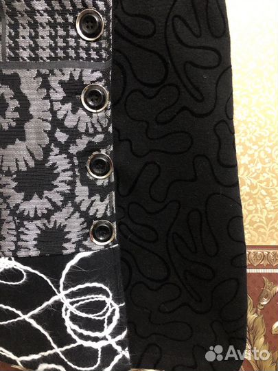 Юбка дизайнерская,Италия,шерсть